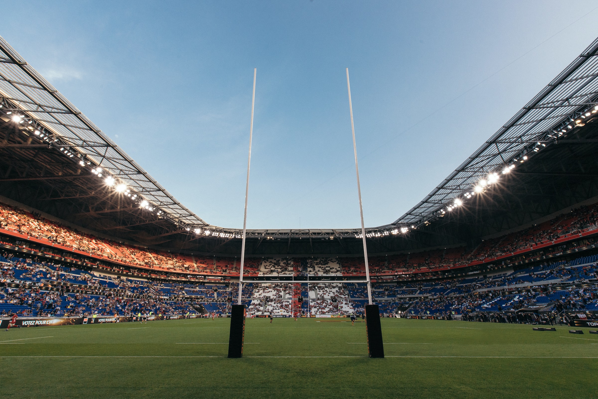 Rugby stadium in Lyon